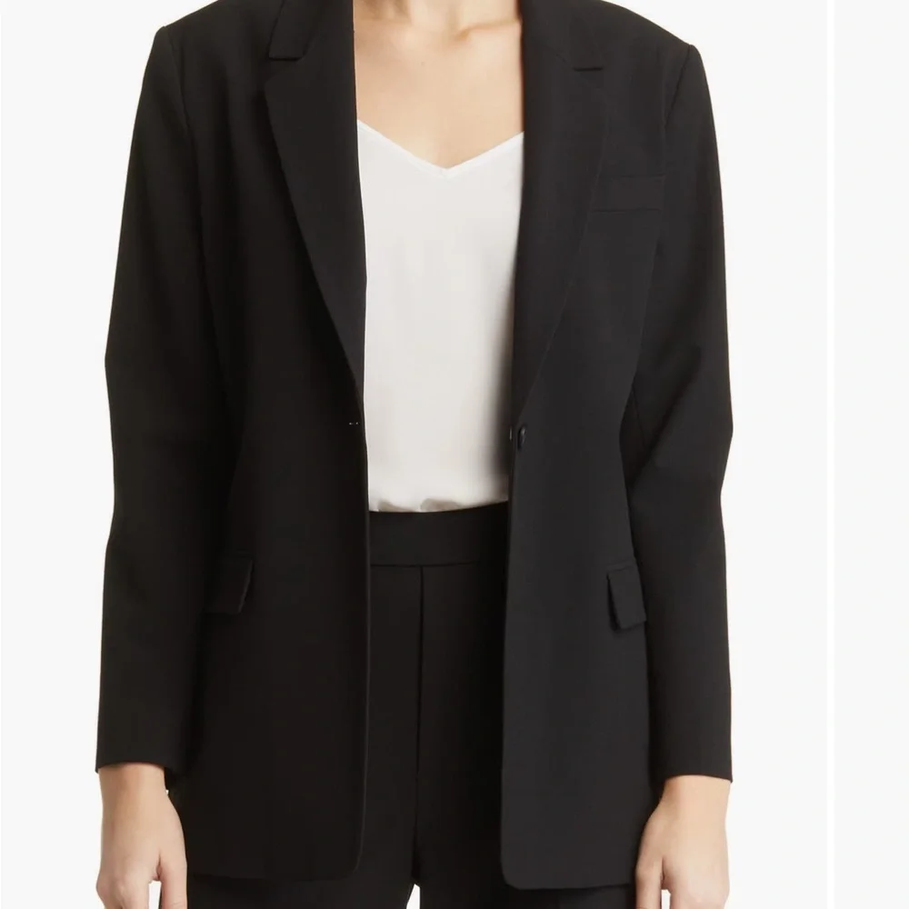 Lot of 3 Nordstrom Women's Blazers in Black, Gray, and Blue - XL - Picture 2 of 15